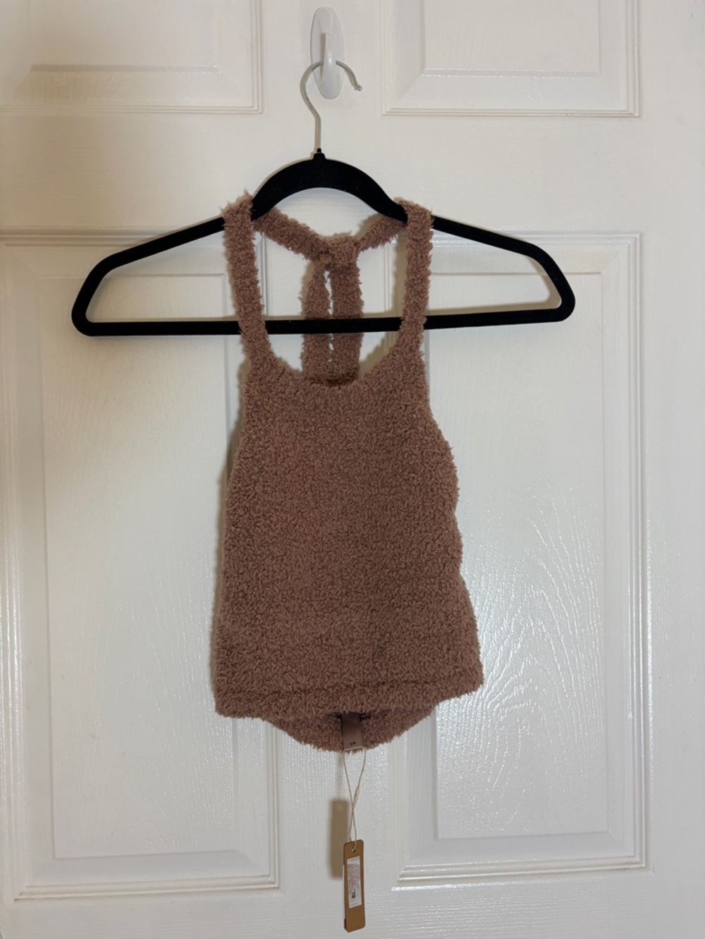 NWT SKIMS Cozy Knit Halter Crop Top